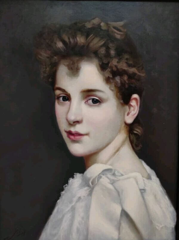 نقاشی رنگ روغن Portrait of Gabrielle Cot